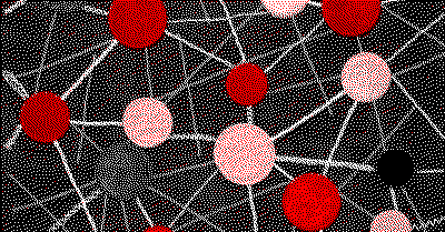 Una rete che unisce più punti di diverse dimensioni